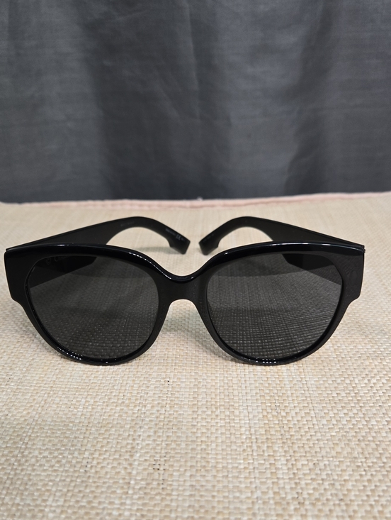 Dior Accessories - Dior Wildior S2U Black Oversized Cat-Eye Sunglasses